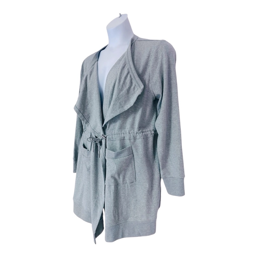 Midnight Velvet Catalog Cardigan Casual T-shirt Sweatshirt Thigh Duster Shacket - Picture 8 of 14